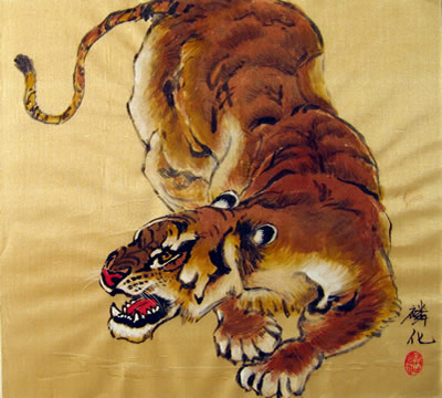 Chinese Tiger Paintings