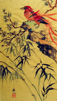 Birds & Bamboo