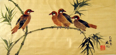 Birds & Bamboo