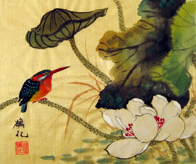 Bird & Lotus
