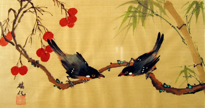 Birds & Cherries