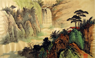 Landscape & Waterfall
