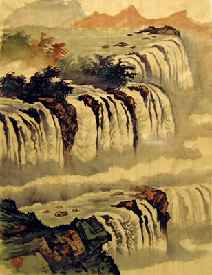 Landscape & Waterfall