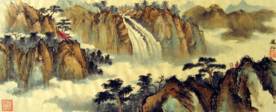 Landscape & Waterfall