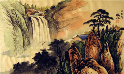 Landscape & Waterfall