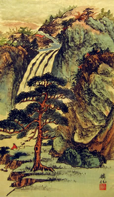 Landscape & Waterfall