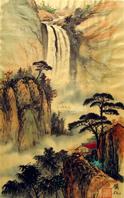 Landscape & Waterfall