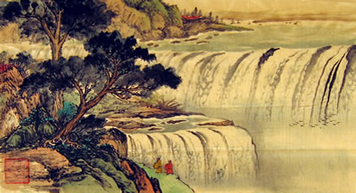 Landscape & Waterfall