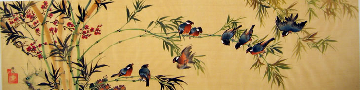 Birds & Bamboo