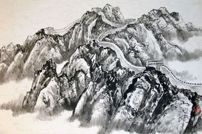 Black & White Great Wall