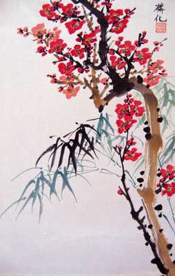 Plum Flowers